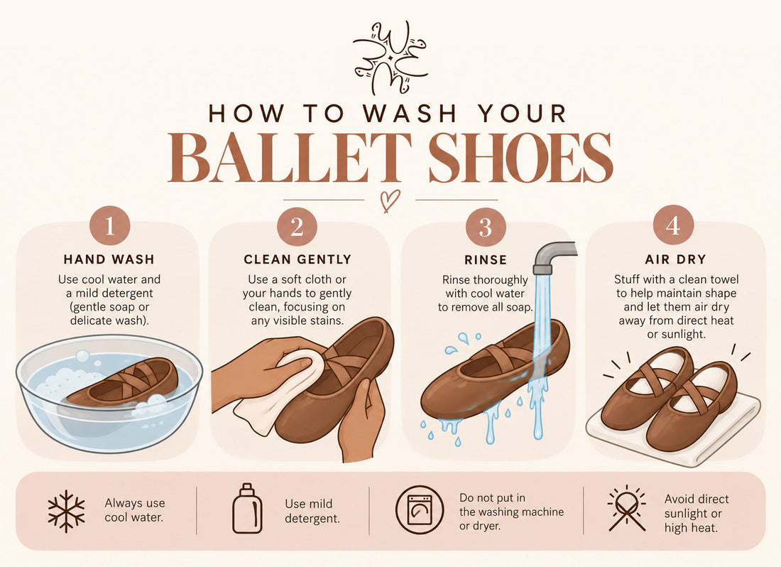 How to Clean Ballet Shoes (And Make Them Last Longer)
