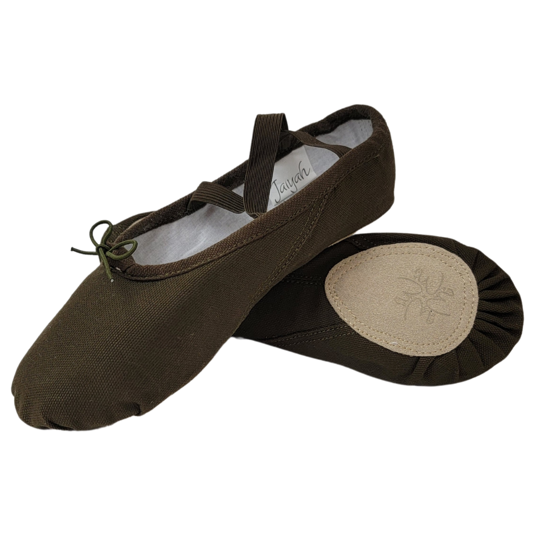 Brown Skin Tone Ballet Shoes